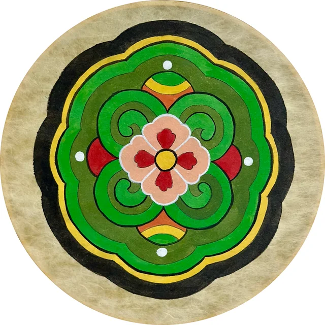 Dancheong, Minhwa painting