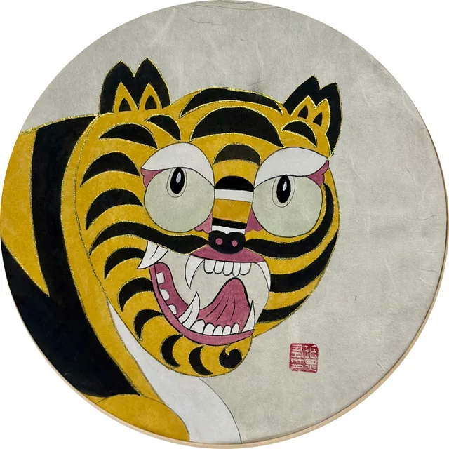 Tiger, Minhwa painting
